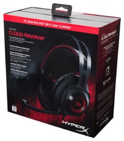 HyperX Cloud Revolver Pro Gaming Headset - Black.